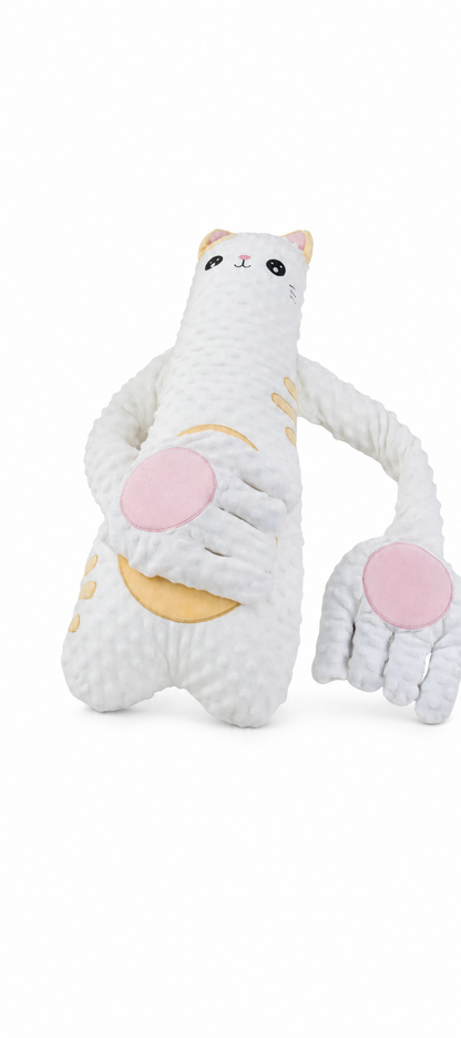 Mama's Hands Bunny Plush Pillow with Gentle Tapping & Soothing Sounds