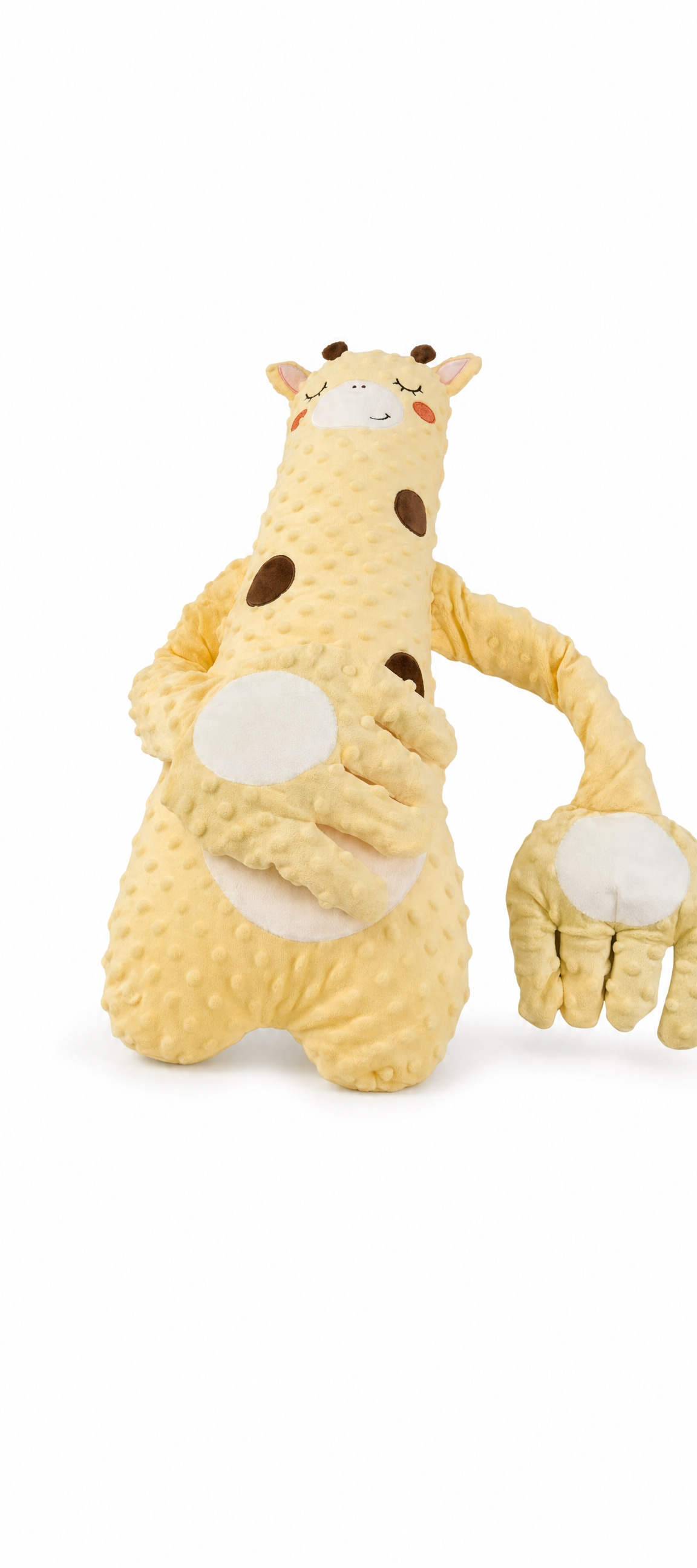 Mama's Hands Bunny Plush Pillow with Gentle Tapping & Soothing Sounds